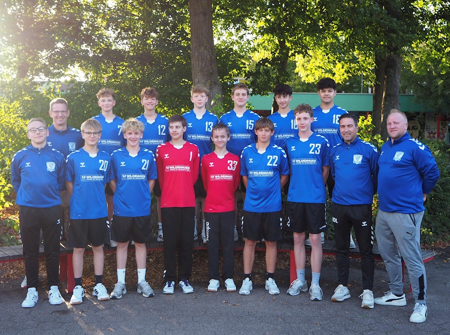 Männliche C1 Mannschaftsbild