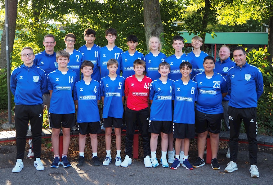 Männliche C2 Mannschaftsbild